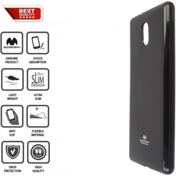 Juodas goospery silikoninis idėklas  (NOKIA 3)